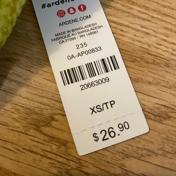 NWT Ardene Yellow Sweater - Picture 2 of 3